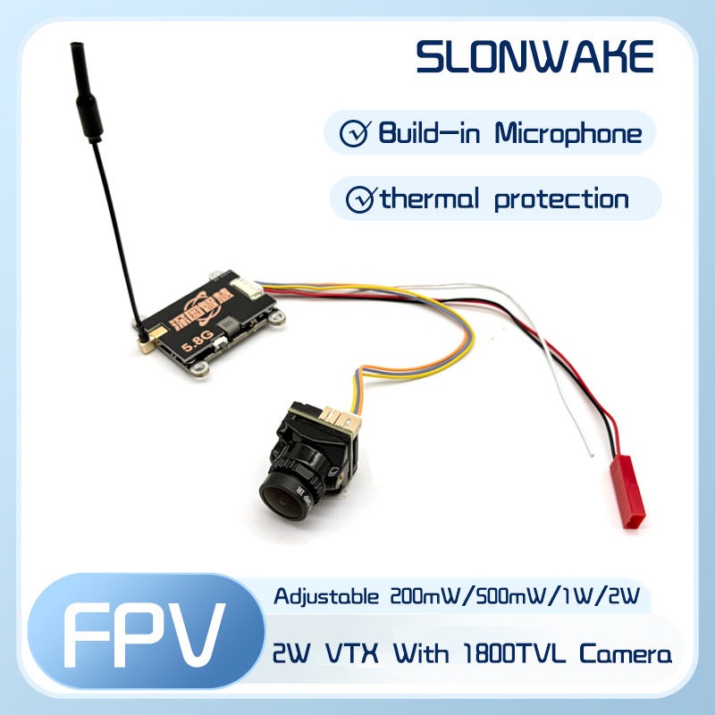 Fpv Drone Frame - SLONWAKE 5.8G 56CH 2W pemancar VTX