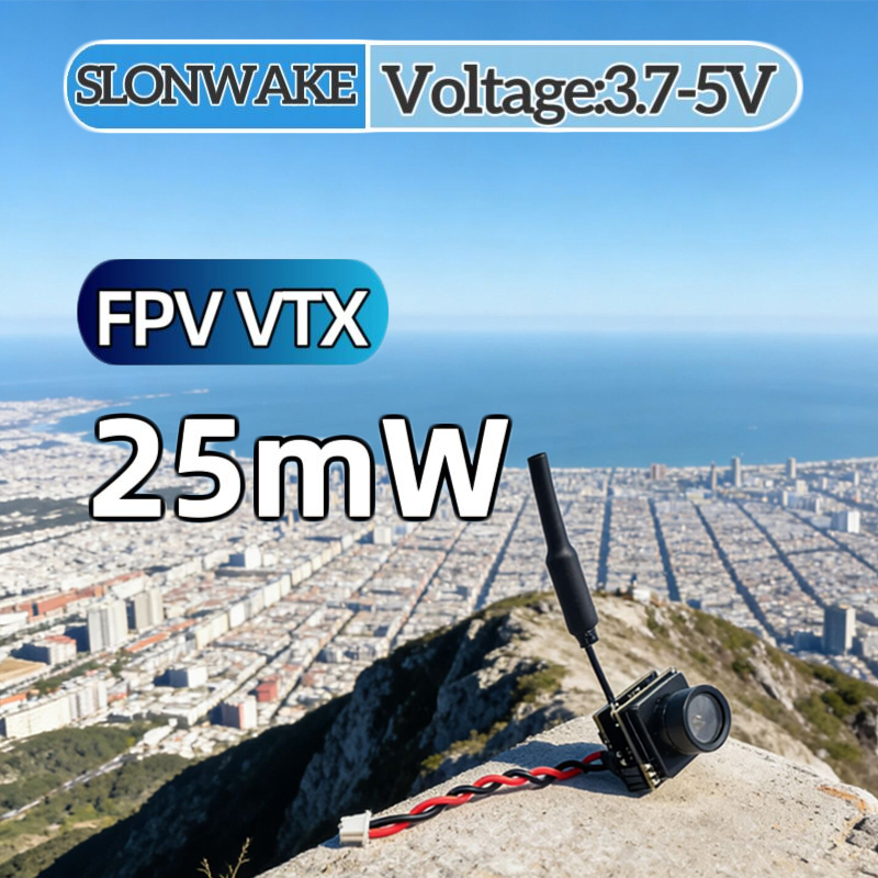 Fpv Drone Frame - SLONWAKE FPV 25mW Simulasi Daya VTX