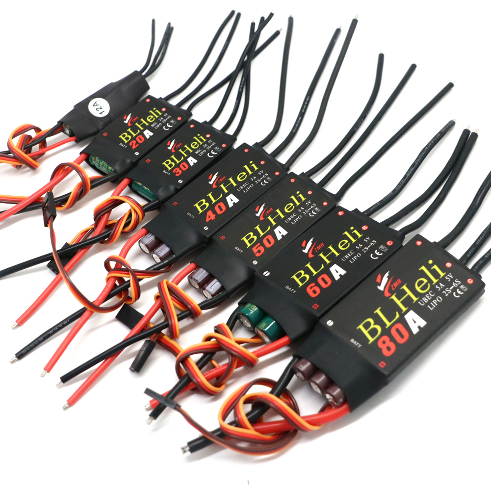 Fpv Drone Receiver - BLHeli Tanpa Sikat ESC 80A 12A