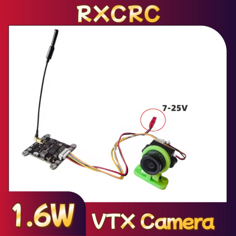 Modul RXCRC 5.8G 48CH 1.6W VTX - Fpv Drone Frame ulasan dan harga