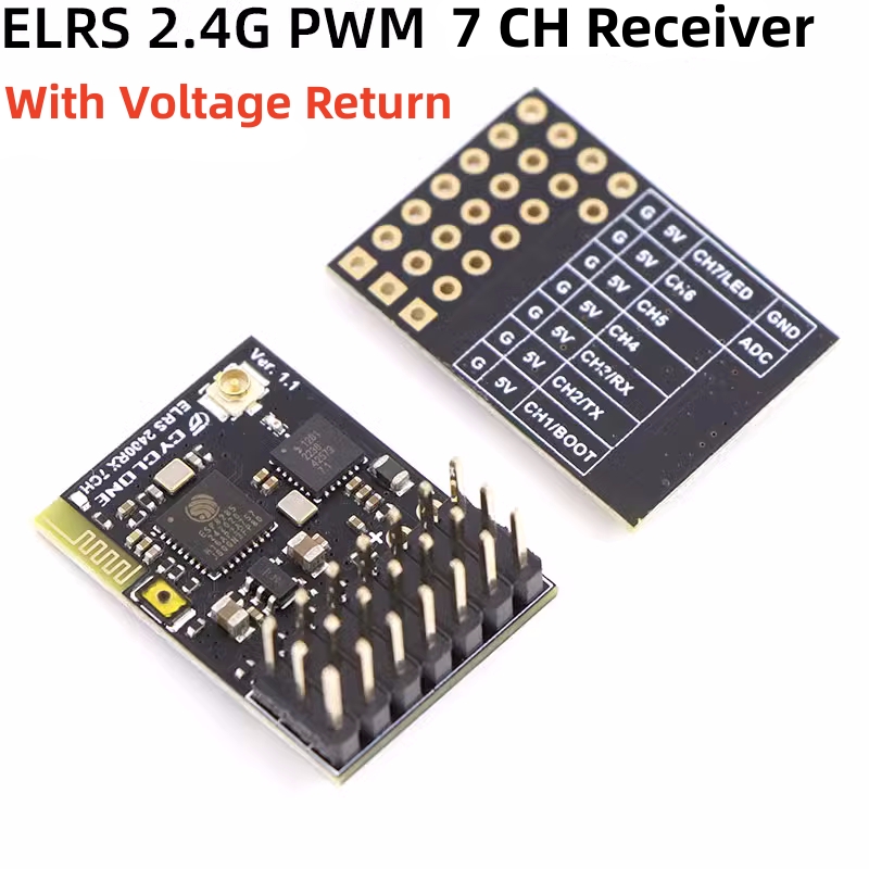 ELRS 2.4G PWM 7CH 6CH CRSF Rec - Fpv Drone Flight Controller ulasan dan harga
